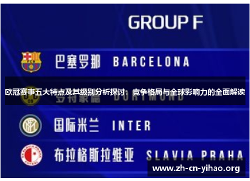 欧冠赛事五大特点及其级别分析探讨：竞争格局与全球影响力的全面解读